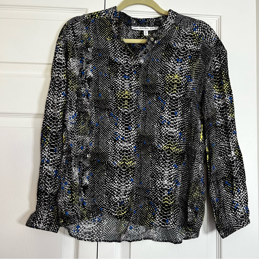 & Other Stories Snakeskin Blouse